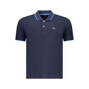 La Martina Blue Cotton Men's Polo Men's Shirt